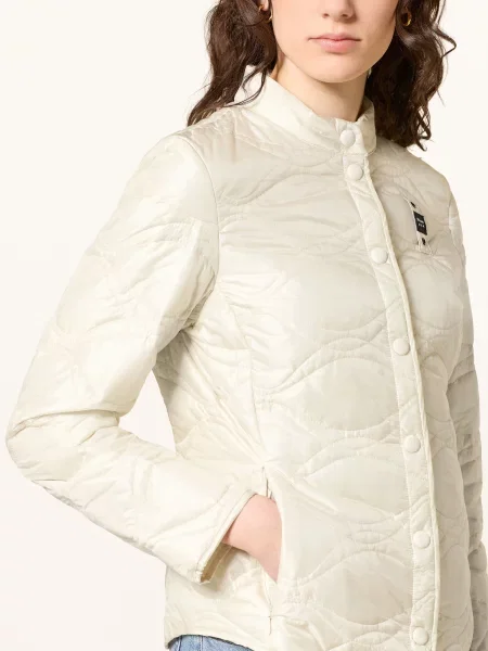 Blauer Kurtka Pikowana Ellery weiss