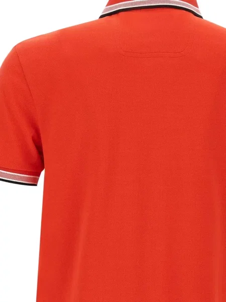 Tricou polo Boss roșu