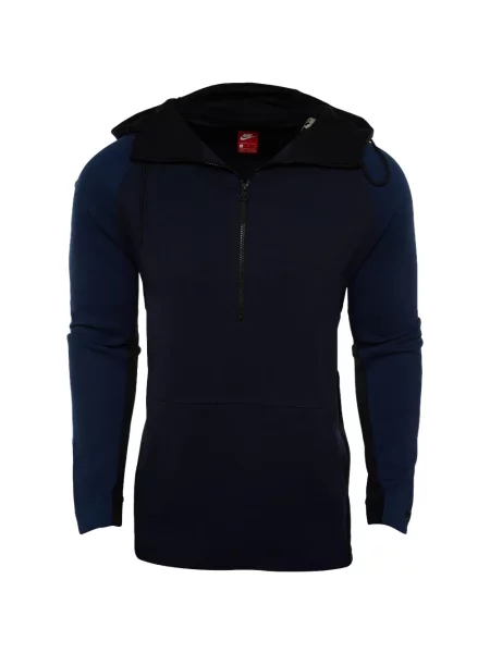 Hanorac Nike cu glugă cu imagine cu model camuflaj roșu