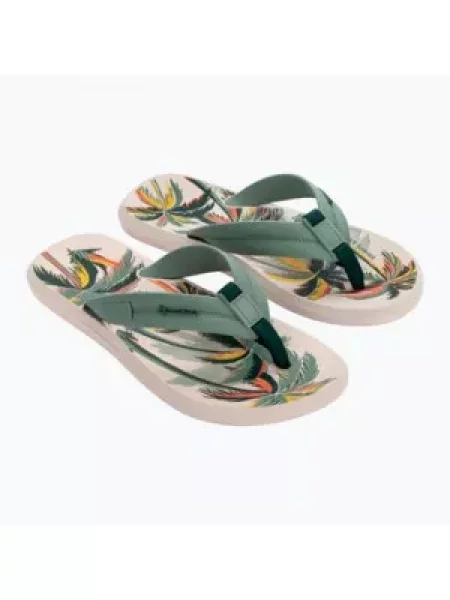 Шльопанці Ipanema Urban Graphics бежеві/зелені бежеві