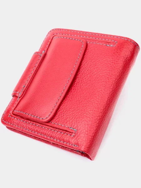 ST Leather Accessories Гаманець Шкіра червоний