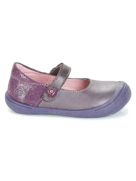 Pantofi copii Citrouille Et Compagnie violet