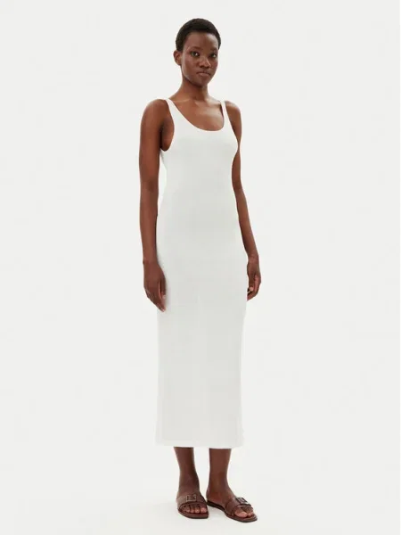 Calvin Klein Jeans Rochie de vară alb