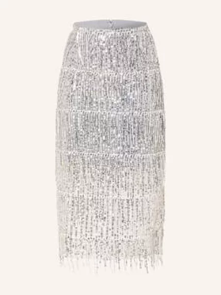 Copenhagen Muse Spódnica Cmsequoia Z Cekinami silber srebrna
