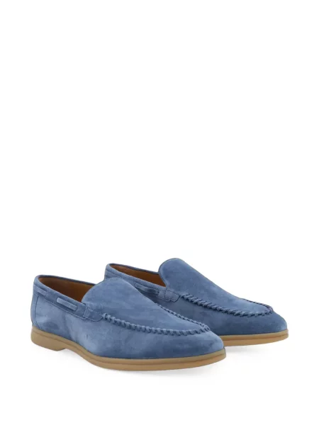 Chiloți Eleventy din piele de căprioară slip-on albastru