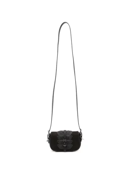 Geantă Innerraum din piele de căprioară negru
