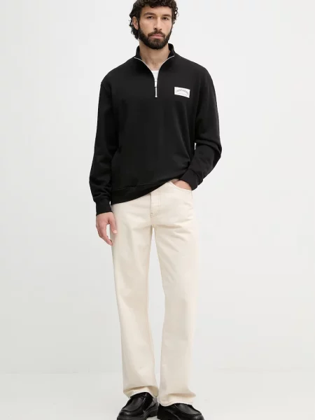 Calvin Klein Jeans hanorac pentru bărbați din negru