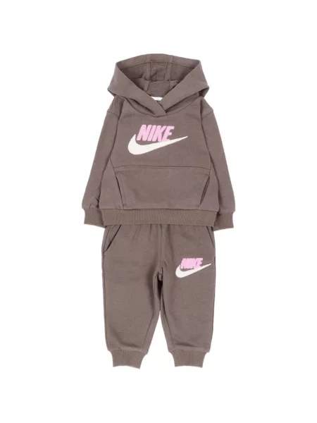Komplet dresowy dziecięcy Nike brązowy