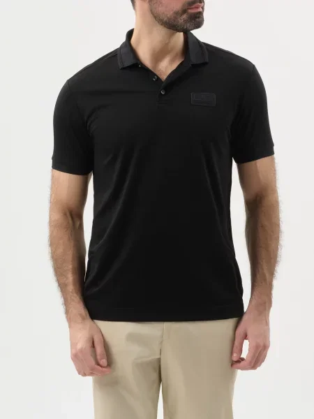Поло Ea7 Emporio Armani чорне