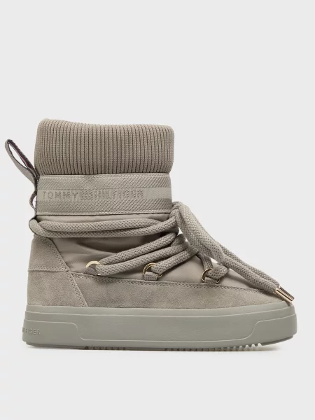 Дутики Tommy Hilfiger серые