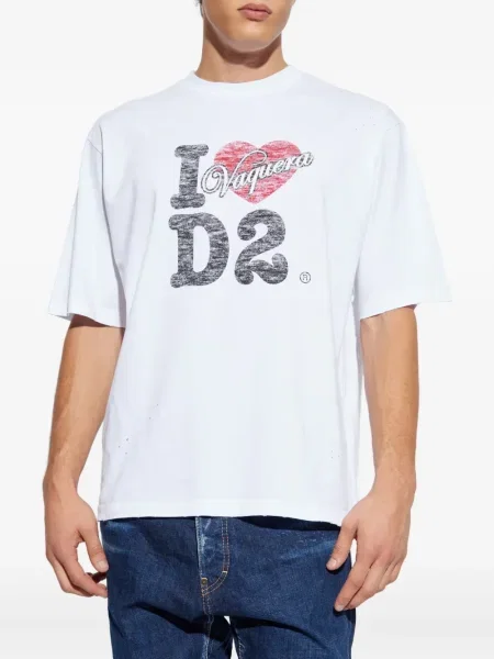 Tricou Dsquared2 alb