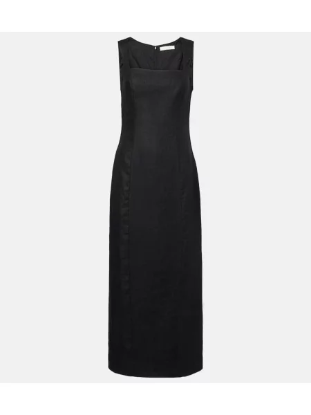 Rochie midi Faithfull de in până la genunchi de costum negru