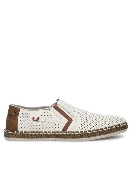 Pantofi Rieker alb