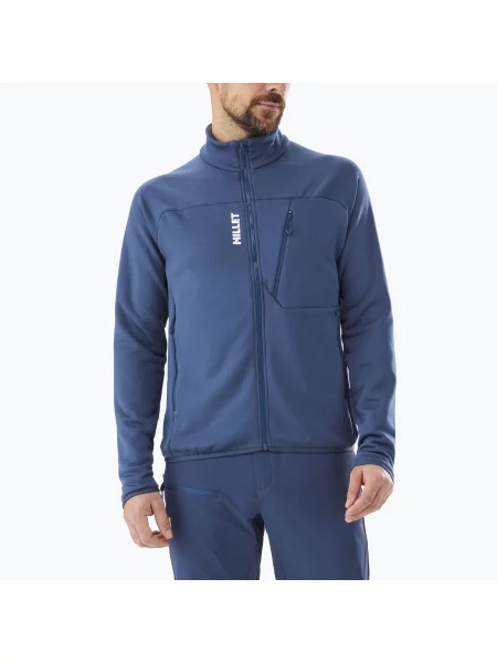 Mikina Millet Seneca Fleece dark denim modrá