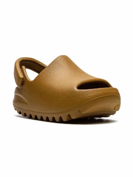 Chodaki dziecięce Adidas Yeezy brązowe