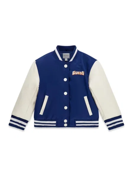 Guess Geacă bomber albastru