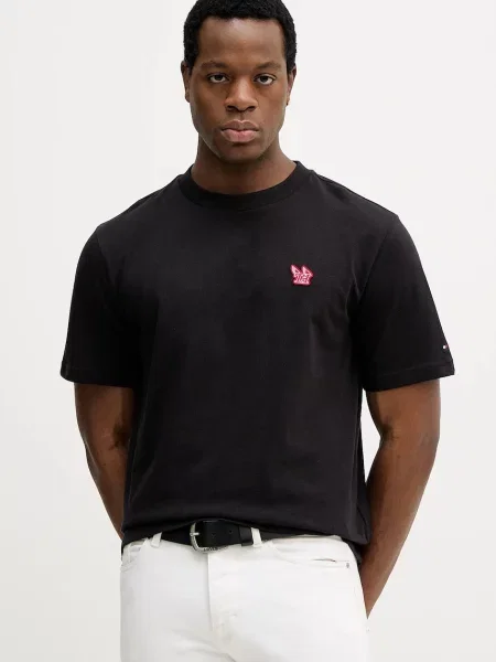 Tommy Hilfiger tricou din negru