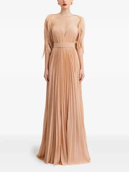 Rochie Gemy Maalouf cu motiv cu inimi