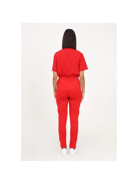 Spodnie Adidas Originals klasyczne czerwone