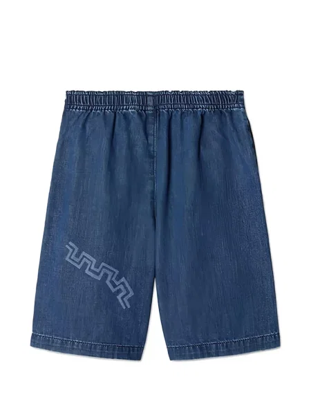Szorty jeansowe dziecięce Versace niebieskie