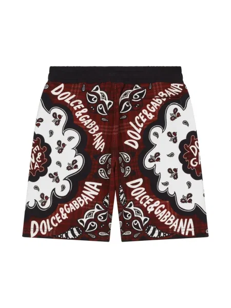 Szorty dziecięce Dolce And Gabbana czerwone
