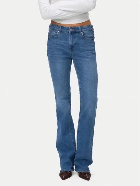 Vero Moda Blugi Flash Flared Fit albastru