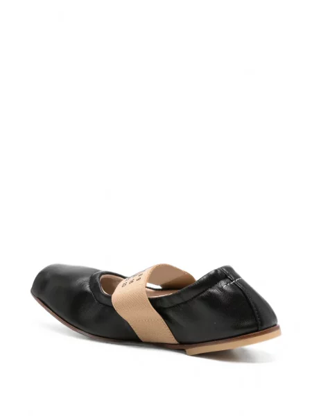Balerinki dziecięce Mm6 Maison Margiela czarne
