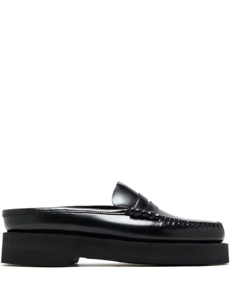 Papuci tip mules Sebago negru