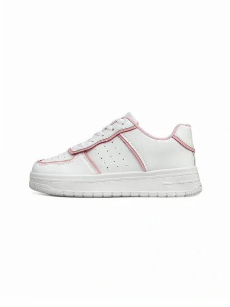 Sneakerși Resti alb