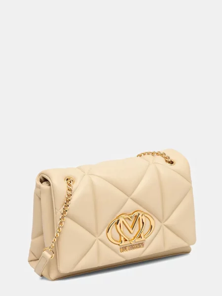 Love Moschino torebka beżowa