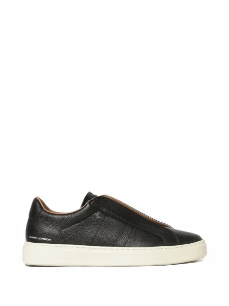 Slip-on маратонки Crime London черно