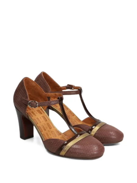 Pantofi cu toc Chie Mihara maro