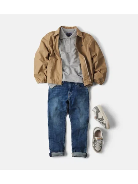 Gyerek pólóing Polo Ralph Lauren szürke