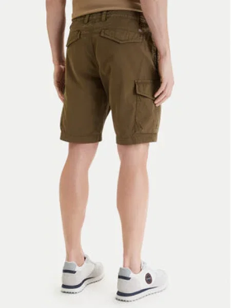 Napapijri Szövet rövidnadrág N-Deline khaki