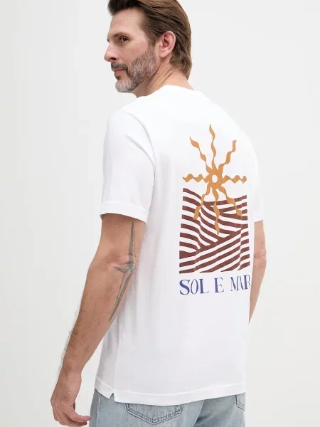 Frescobol Carioca kratka majica bela