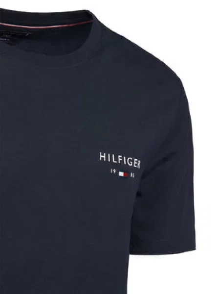 Tommy Hilfiger Marškinėliai Brand Love Tamsiai mėlyna