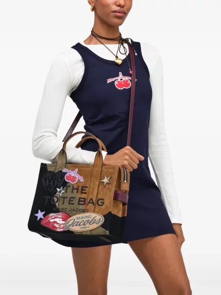 Shopperka Marc Jacobs brązowa