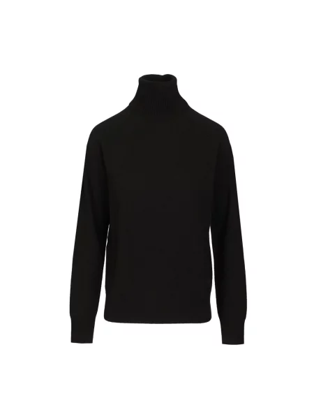 Sweter z golfem Emporio Armani czarny