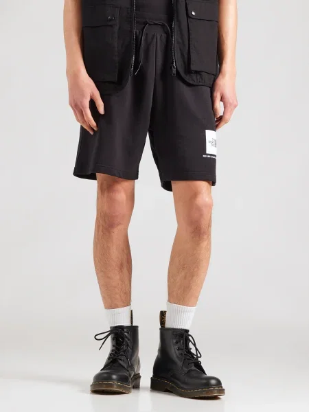 THE NORTH FACE Pantaloni BOX NSE LIGHT negru alb