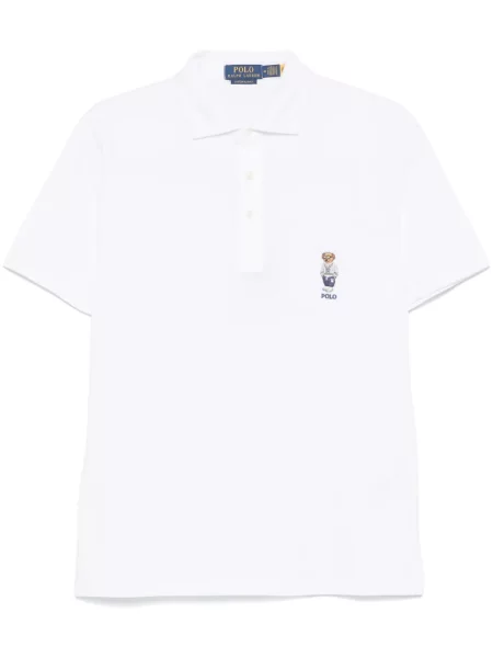 Велурени костюм чорапи Polo Ralph Lauren бродирани синьо