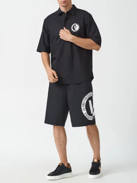 Сорочка Versace Jeans Couture чорна