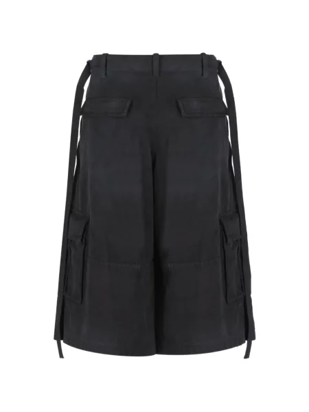 Decupat pantaloni cargo Fendi negru