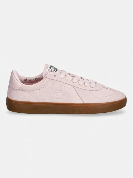 Lacoste BASESHOT PRO superge semišaste roza