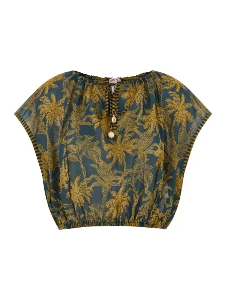 Wielobarwność bluzka Eres o krotszym kroju