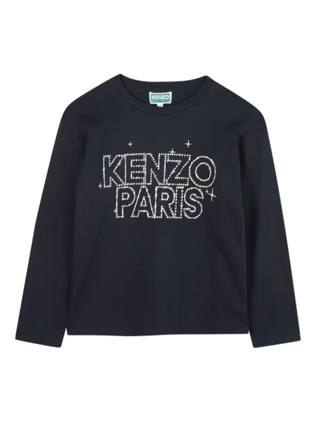 Koszula dziecięca Kenzo niebieska