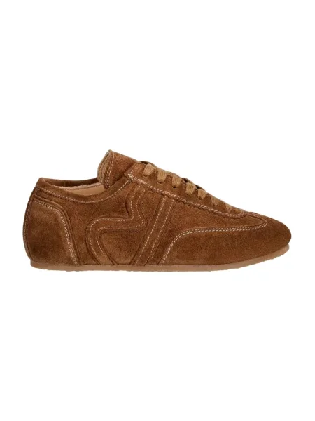 Sneakersy Billi Bi skórzane brązowe