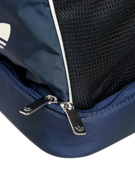 Top sport Adidas cu dungi de catifea cord tenis albastru