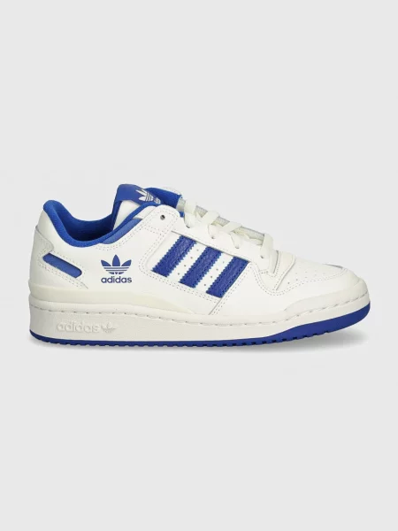 Adidas Originals Otroške usnjene superge FORUM LOW CL modra