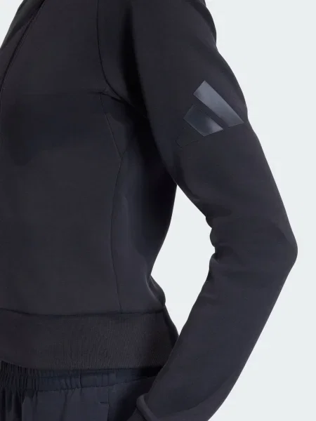 ADIDAS SPORTSWEAR Športová mikina so Soft Lux' čierna