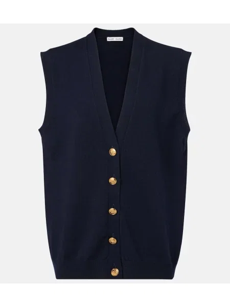 Vestă Blazé Milano de lână albastru